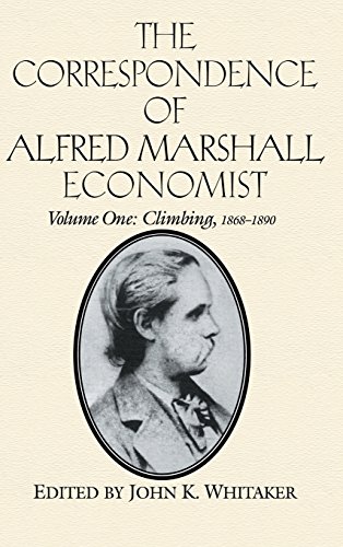 The Correspondence of Alfred Marshall, Economist [Hardcover]