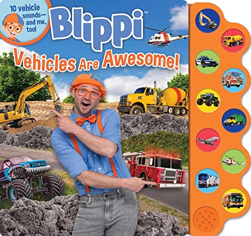 Blippi: Vehicles Are Awesome! [Board book]