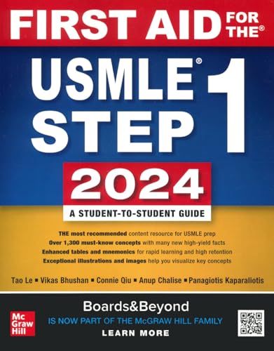 First Aid for the USMLE Step 1 2024 [Paperback]