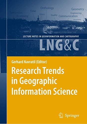 Research Trends in Geographic Information Science [Hardcover]