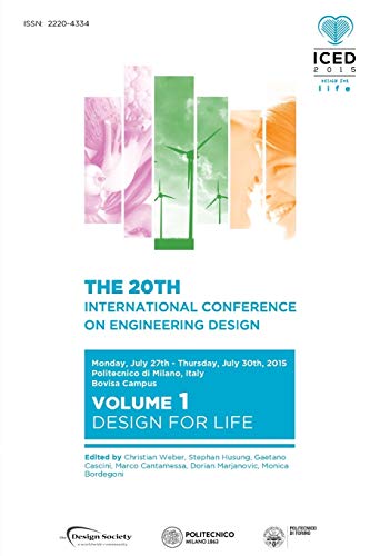 Proceedings Of The 20th International Conference On Engineering Design (iced 15) [Paperback]