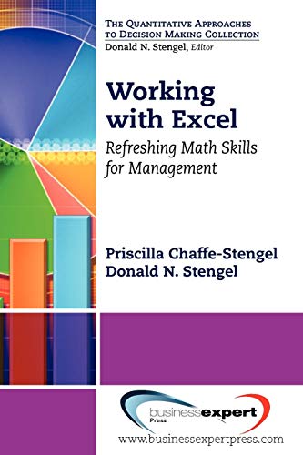 Working With Excel Refreshing Math Skills For Management (quantitative Approach [Paperback]