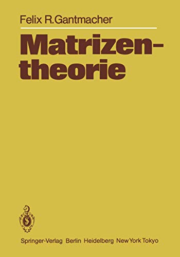 Matrizentheorie [Paperback]