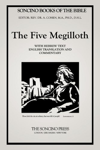 The Five Megilloth (soncino Books Of The Bible) [Hardcover]