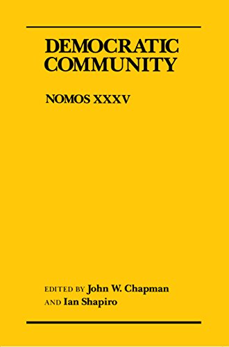 Democratic Community: Nomos XXXV [Paperback]