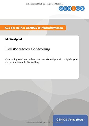 Kollaboratives Controlling (german Edition) [Paperback]