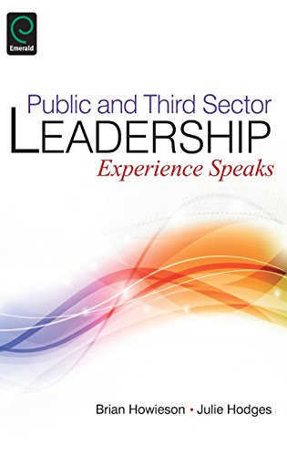 Public And Third Sector Leadership Experience Speaks [Hardcover]