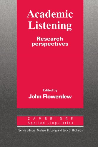 Academic Listening Research Perspectives [Paperback]