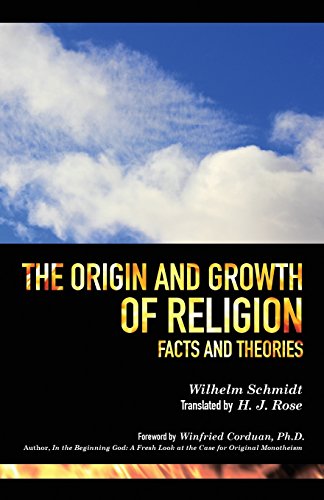 The Origin And Groth Of Religion [Paperback]