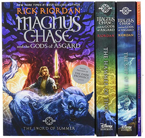 Magnus Chase and the Gods of Asgard Paperback Boxed Set [Paperback]