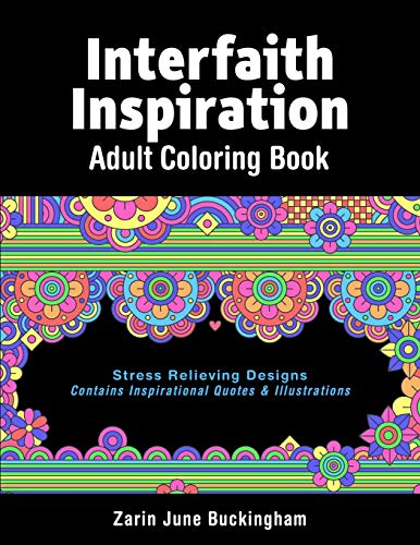 Interfaith Inspiration  Adult Coloring Book [Paperback]