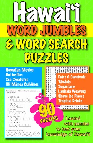 Hawaii Word Jumbles & Word Search Puzzles [Pa