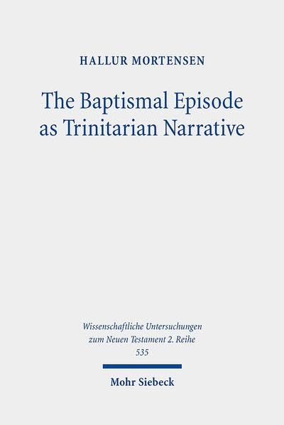 The Baptismal Episode as Trinitarian Narrative: Proto-Trinitarian Structures in  [Paperback]