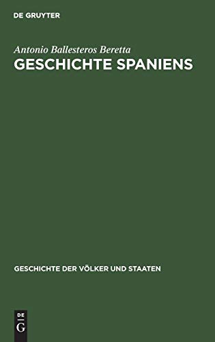 Geschichte Spaniens [Hardcover]