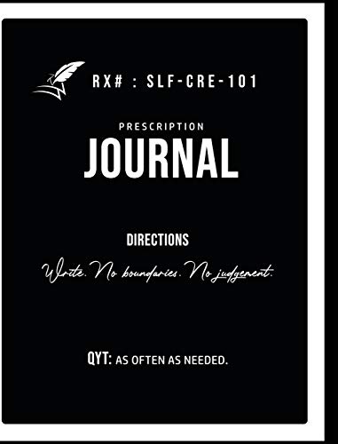 Prescription Journal with Author Intro [Hardcover]