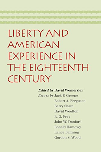 Liberty and American Experience in the Eighteenth Century [Paperback]