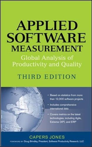 Applied Softare Measurement Global Analysis of Productivity and Quality [Paperback]