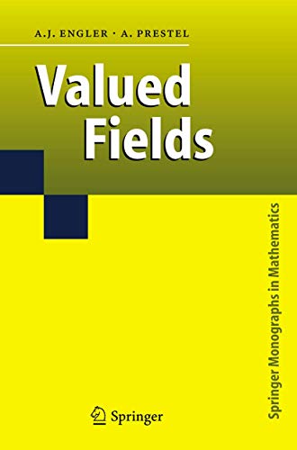 Valued Fields [Paperback]