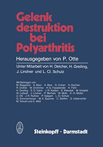 Gelenkdestruktion bei Polyarthritis [Paperback]