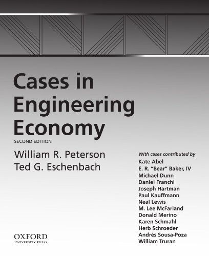 Cases in Engineering Economy [Paperback]