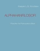 Alphahanfilosofi [Paperback]