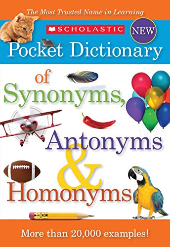 Scholastic Pocket Dictionary of Synonyms, Ant