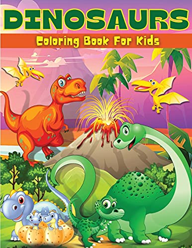 Dinosaurs Coloring Book For Kids