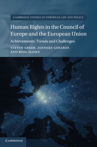 Human Rights in the Council of Europe and the European Union Achievements, Tren [Paperback]