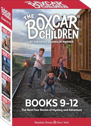 The Boxcar Children Mysteries Boxed Set 9-12 [Paperback]