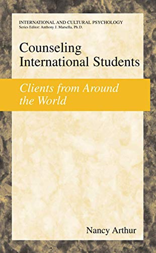 Counseling International Students: Clients from Around the World [Hardcover]