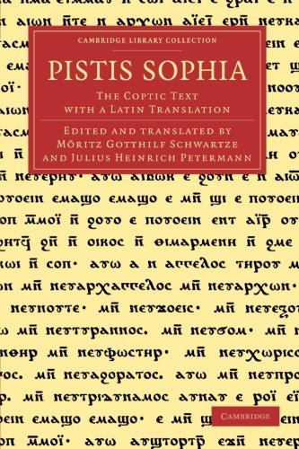 Pistis Sophia The Coptic Text ith a Latin Translation [Paperback]