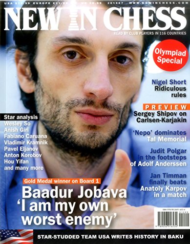 New In Chess Magazine 2016/7: Read by Club Players in 116 Countries [Paperback]