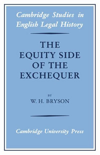 The Equity Side of the Exchequer [Paperback]