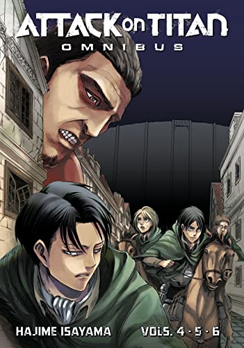 Attack on Titan Omnibus 2 (Vol. 4-6) [Paperba