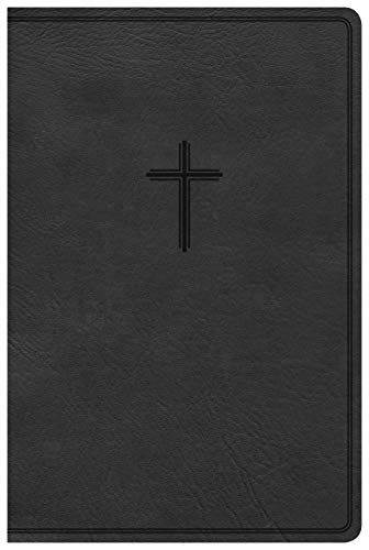 CSB Everyday Study Bible, Charcoal LeatherTouch [Unknon]