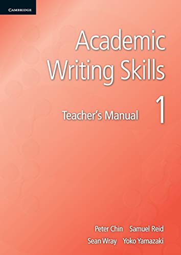 Academic Writing Skills 1 Teacher's Manual [Paperback]