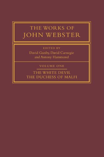 The Works of John Webster Volume 1, The White Devil The Duchess of Malfi An O [Paperback]