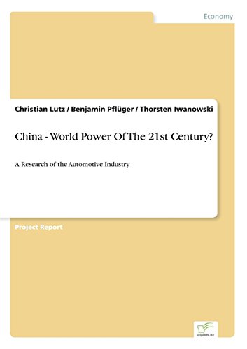 China - World Poer of the 21st Century [Paperback]