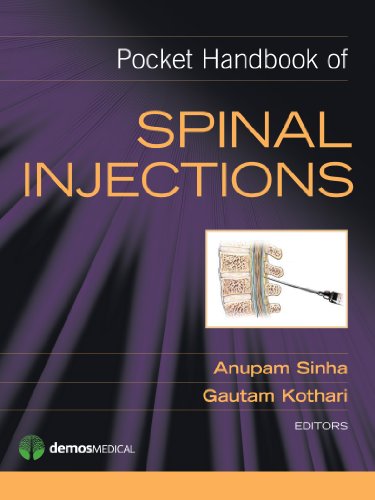 Pocket Handbook of Spinal Injections [Paperback]