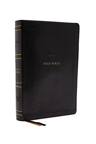 NRSV Large Print Standard Catholic Bible, Bla