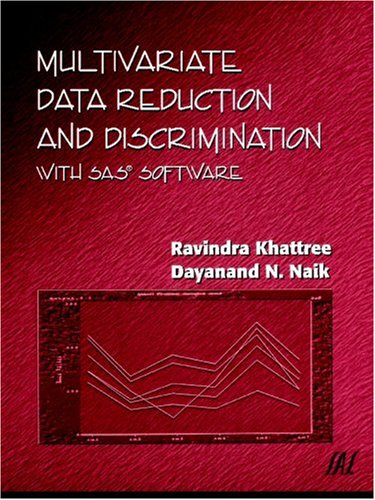 Multivariate Data Reduction and Discrimination ith SAS Softare [Paperback]