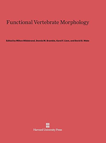 Functional Vertebrate Morphology [Hardcover]