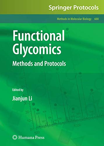 Functional Glycomics: Methods and Protocols [Paperback]