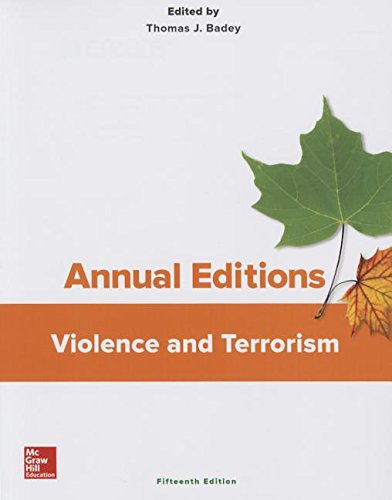 Annual Editions: Violence and Terrorism, 15/e [Paperback]