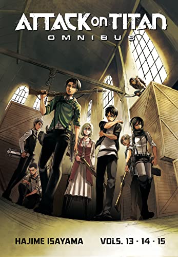 Attack on Titan Omnibus 5 (Vol. 13-15) [Paperback]