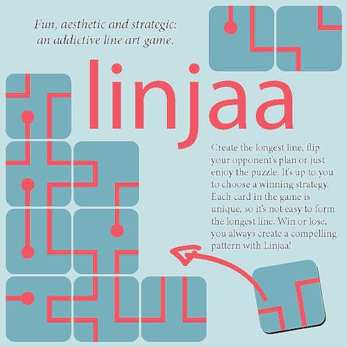 Linjaa: Fun, aesthetic and strategic: an addictive line art game [Game]