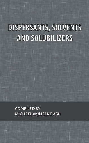 Dispersants, Solvents And Solubilizers [Paperback]