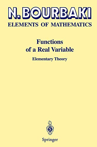 Functions of a Real Variable: Elementary Theory [Hardcover]