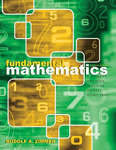 Fundamental Mathematics  A Student Oriented Teaching or Self-Study Text [Hardcover]