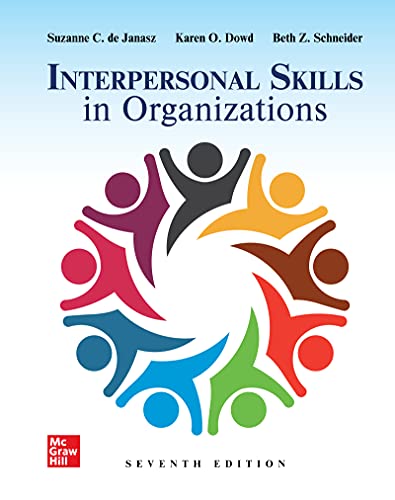 Loose Leaf for Interpersonal Skills in Organizations [Loose-leaf]